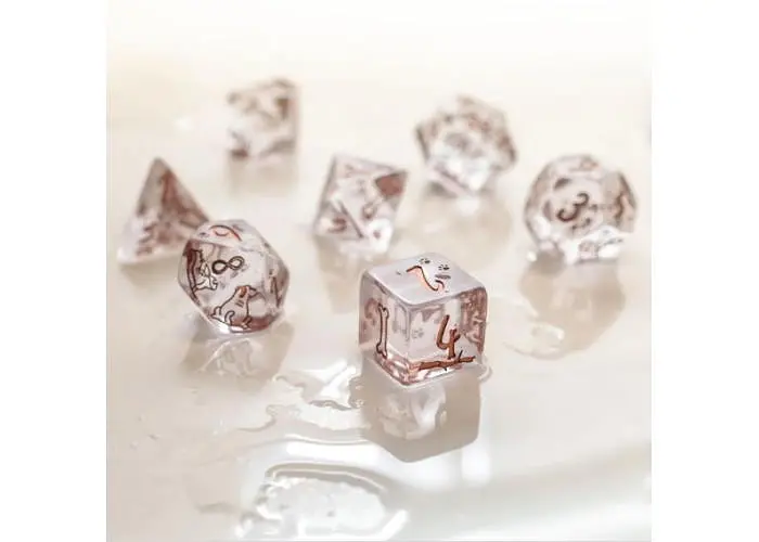 Набор кубиков DOGS Dice Set: Bubbles , 7 шт. (SDOG04) - фото 5