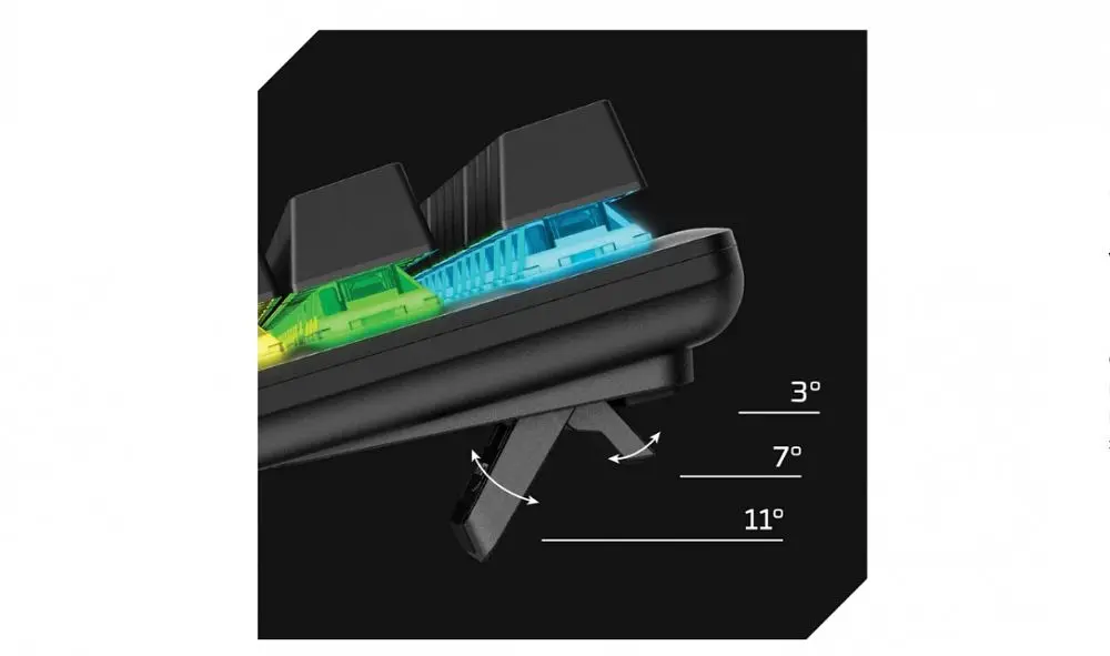 HyperX Клавіатура Alloy Origins Core PBT Aqua USB RGB ENG/RU Black - фото 8