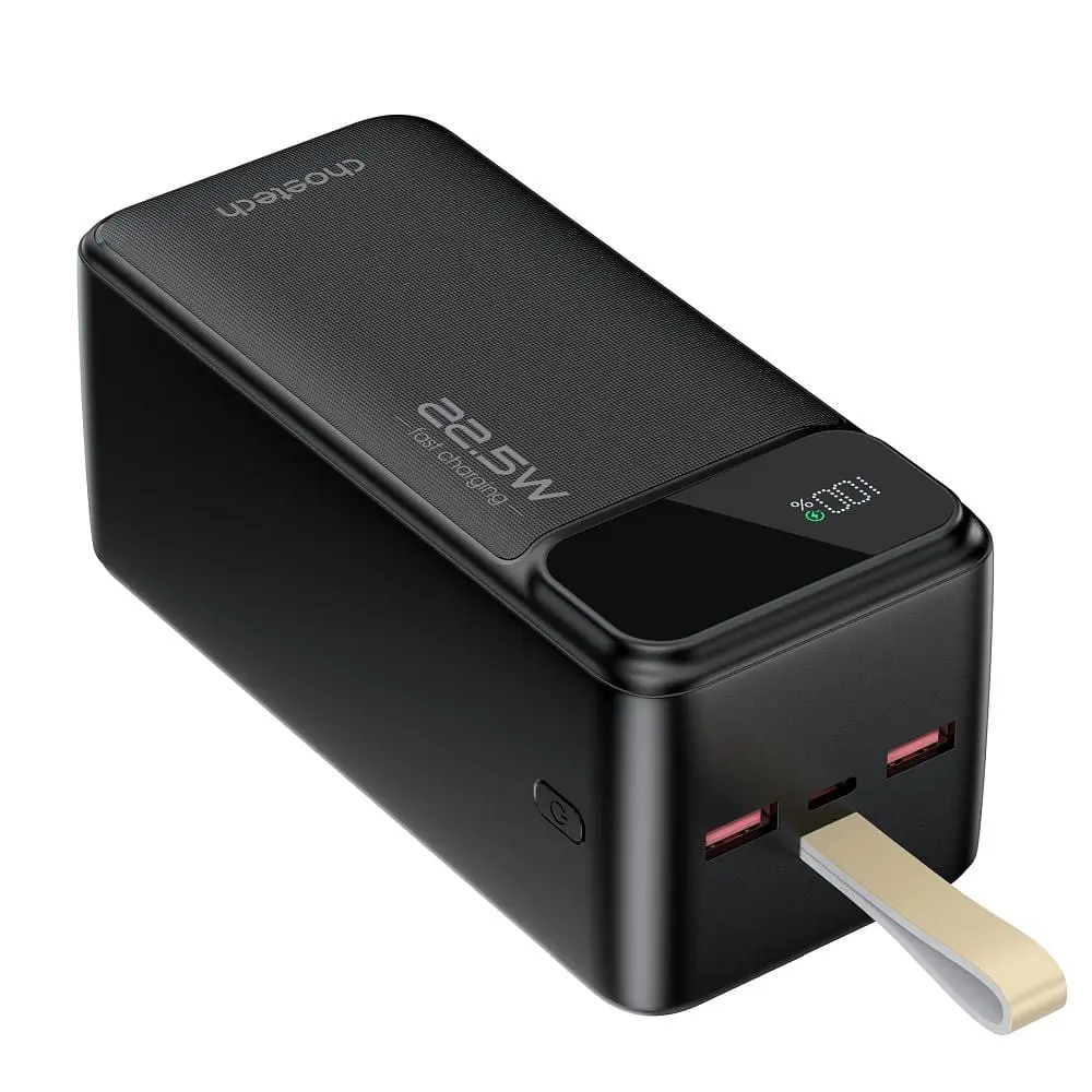 Повербанк 50000 mAh Choetech B732 Black 22.5W QC3.0 PD3.0 (43-00118) - фото 2
