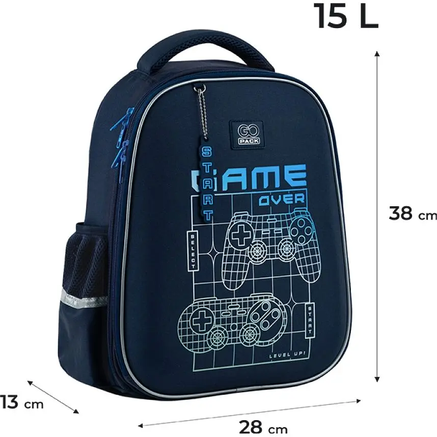 Рюкзак GoPack Education напівкаркасний 165M Level Up (GO25-165M-7) - фото 3