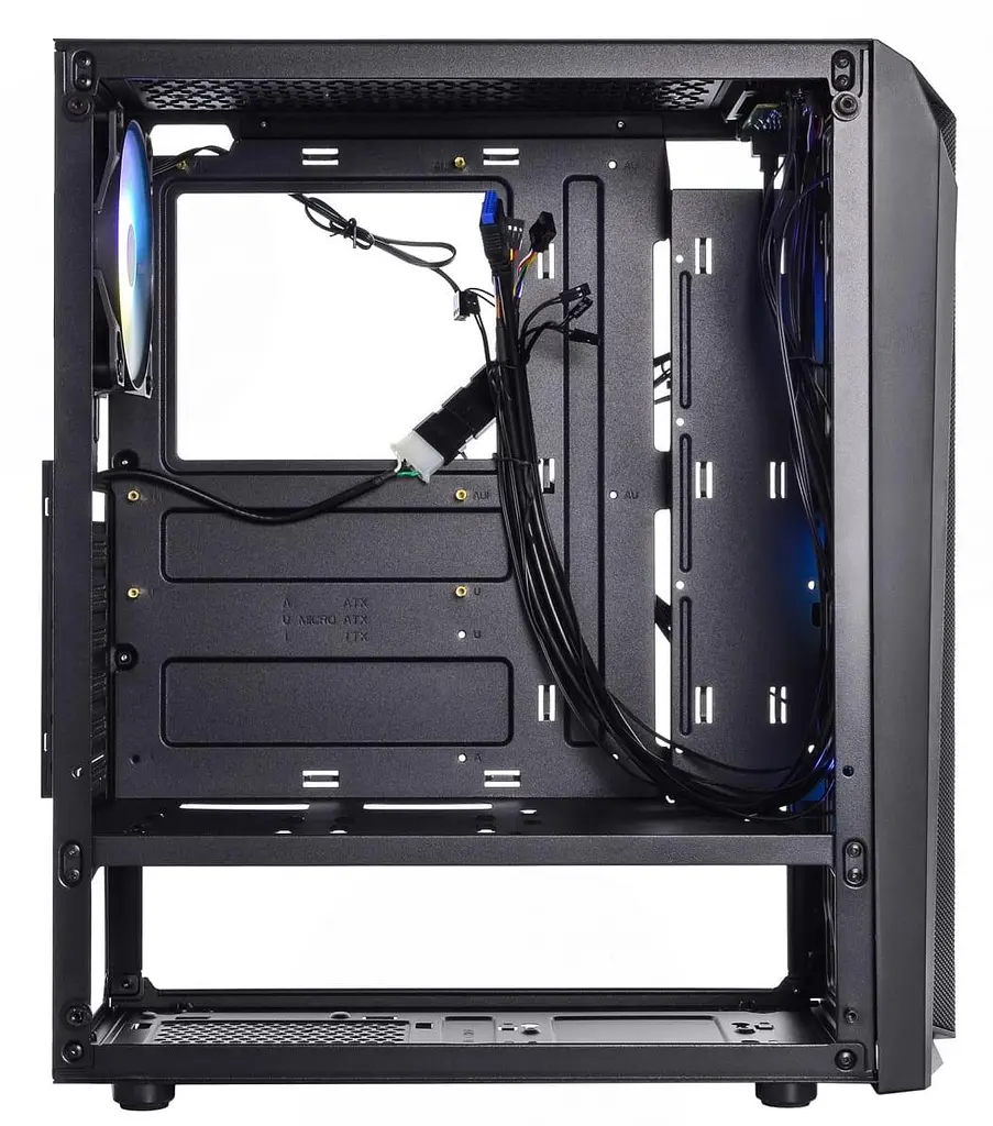 Корпус QUBE BOREY V2.0 ARGB Black (BOREY_F5NU3_V2.0) - фото 6