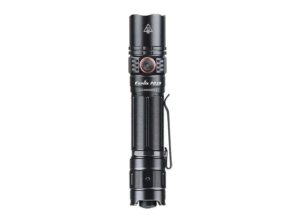 Тактичний ручний ліхтарик Fenix PD35 V3.0 1700лм Micro-USB (Чорний) - фото 5