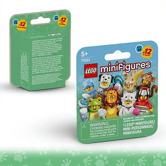 Конструктор LEGO Minifigures Животные. Серия 28, 7 деталей (71051) - фото 7