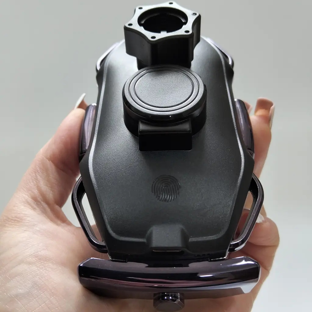 Тримач з бездротовою зарядкою для телефону А5S 15W + магнітна зарядка. IPhone та Android (Type-C, Lightning, microUSB) - фото 4