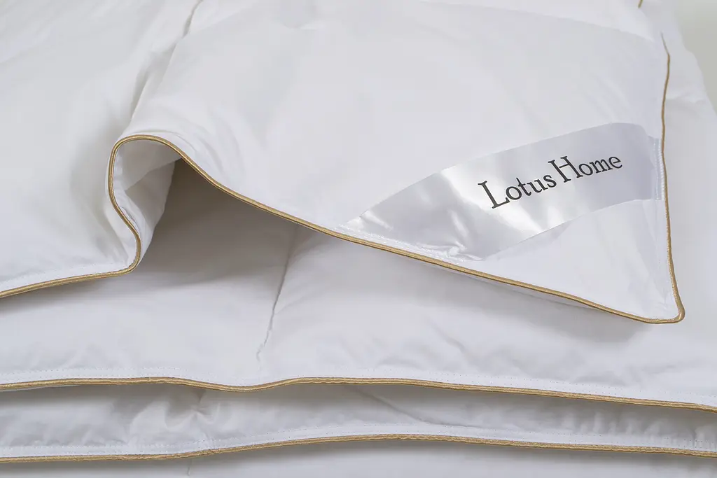 Одеяло Lotus Home - Goose 90% 10,5 tog пуховое 195x215 евро - фото 4