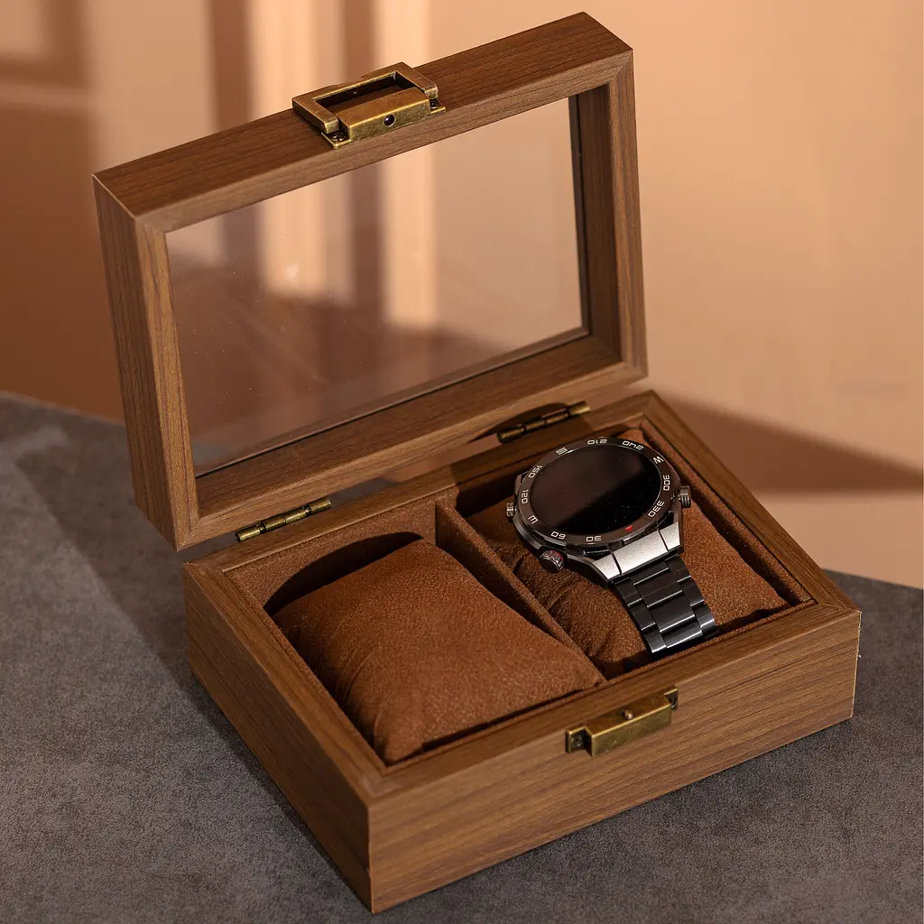 Скринька для годинників Yiwu із накидним замком 16.5х12х7.5 см HP-5-10 - фото 6