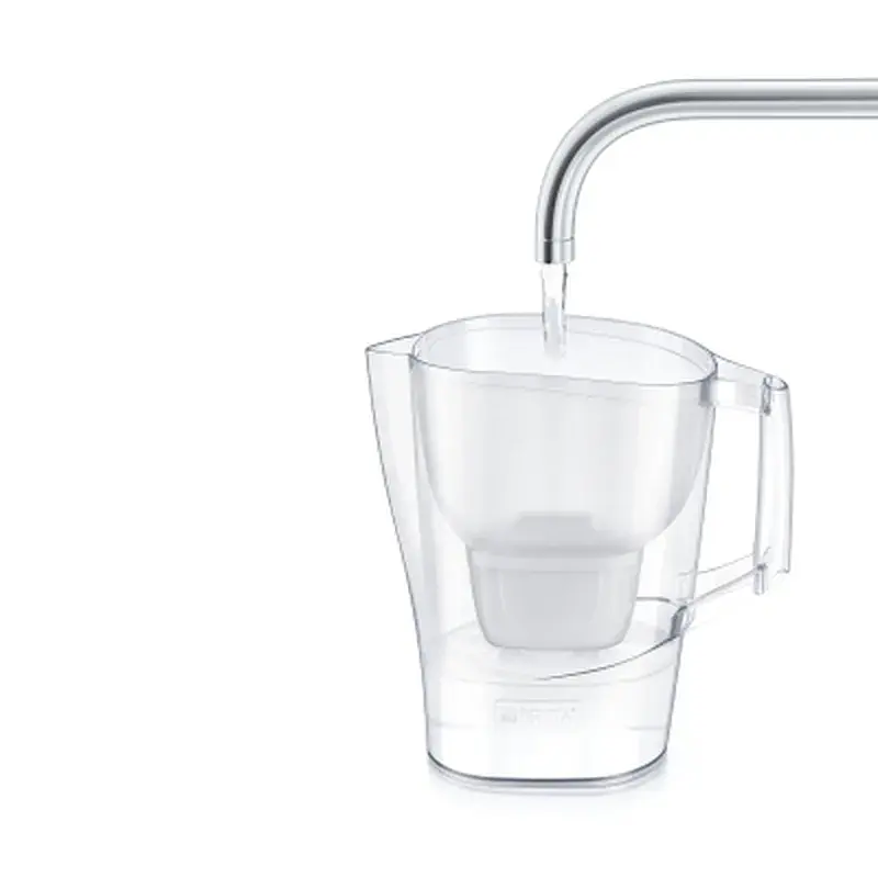Фільтр-глечик Brita Aluna Memo MXPro 2.4л (1.4л очищеної води) з фільтр-картриджем, білий (1052801) - фото 3