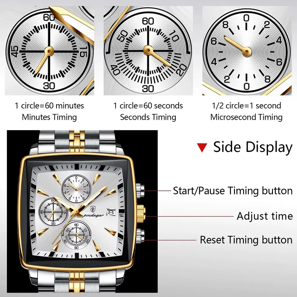 Годинник Poedagar Parus Silver - фото 8