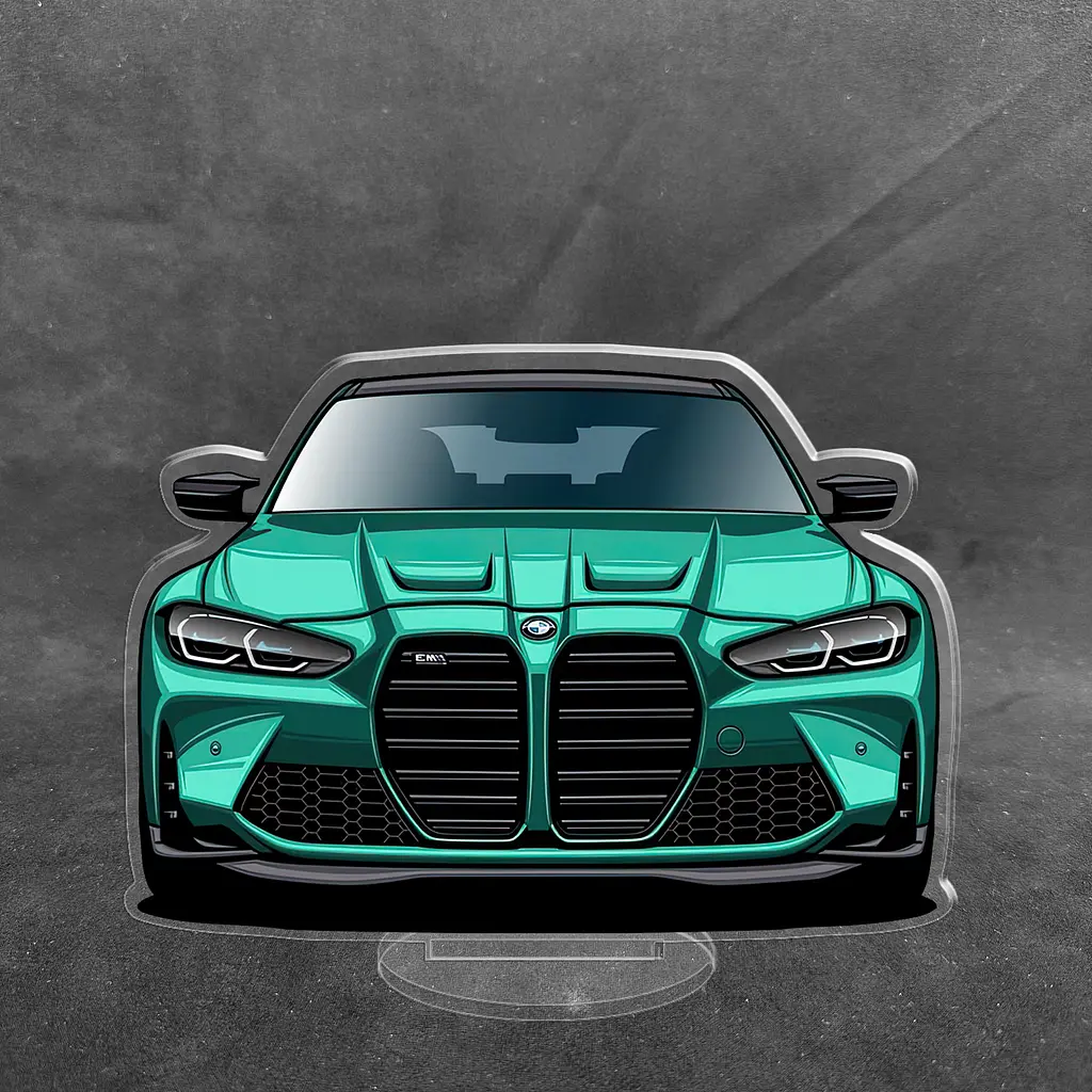 Акрилова колекційна фігурка BMW 15 cм - фото 2
