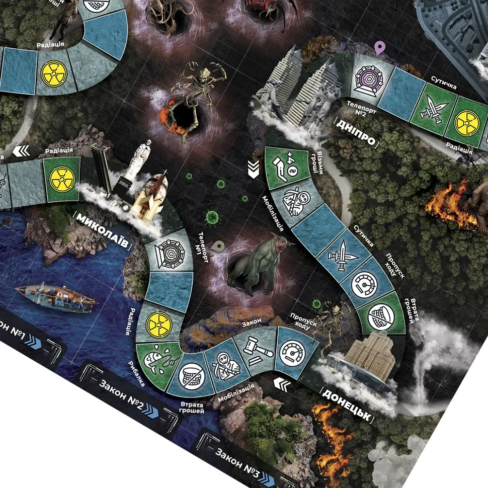 Настільна гра FlixPlay Вижити в Україні 2079 (PLR-0013) - фото 13