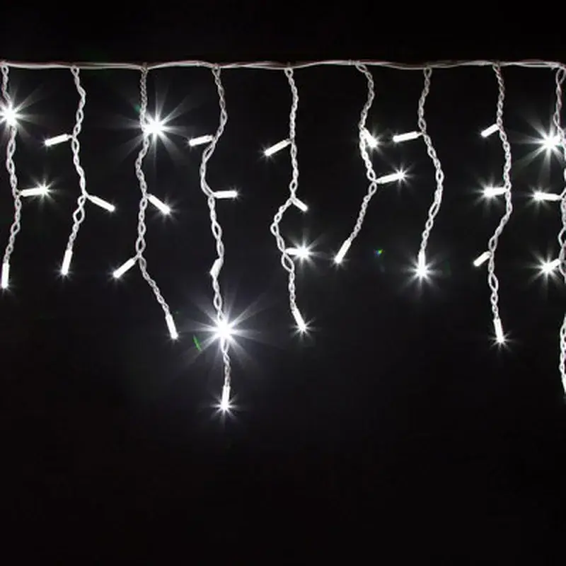 Гірлянда ColorWay Бахрома 6мx0.6м 192Led IP44 холодний колір (CW-GOF-192L66VCW) - фото 7