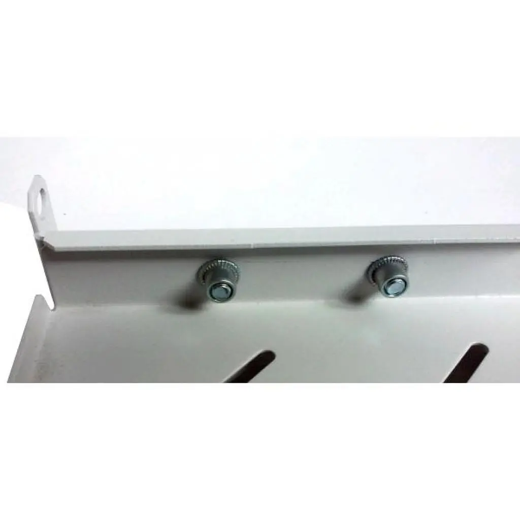 Полка 19" Hypernet 1U глуб. 600мм, в шкафы глубиной 800мм, цвет серый (U-FS-80) - фото 2