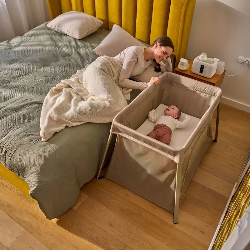 Манеж-ліжечко 3 в 1 Lionelo Alice Beige Olive (LO-ALICE BEIGE OLIVE) - фото 8