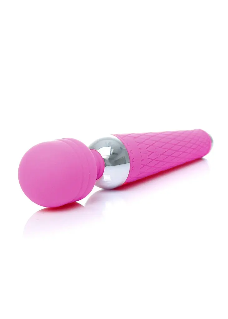 Масажер B - Series Magic Power Massager Wand 19.5 см (рожевий) - фото 10