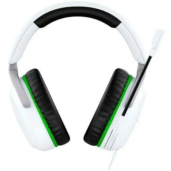Гарнітура - ігрові навушники HyperX Cloud Stinger 2 Core Xbox 75X28AA (біло-зелені) - фото 2