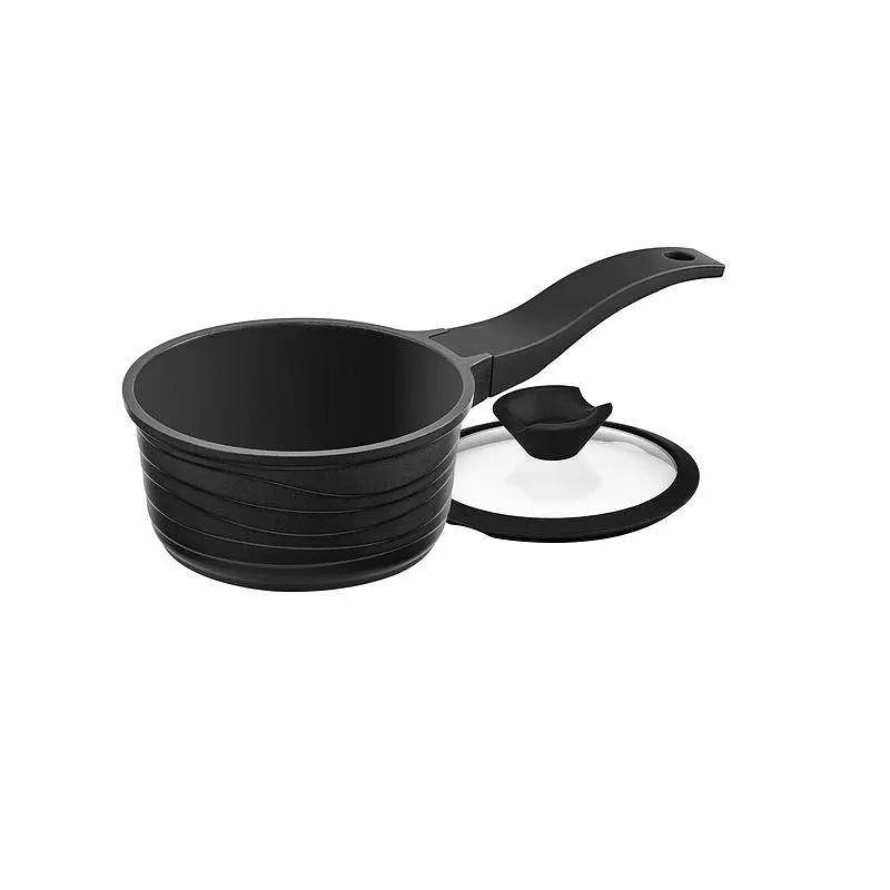 Ківш Lessner Black Pro New алюмінієвий з антипригарним покриттям 1.3 л 55872-16 - фото 4