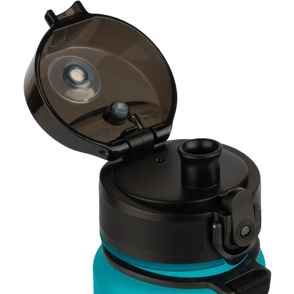 Бутылка для воды UZspace Colorful Frosted 350 мл ярко-голубая (3034) - фото 3