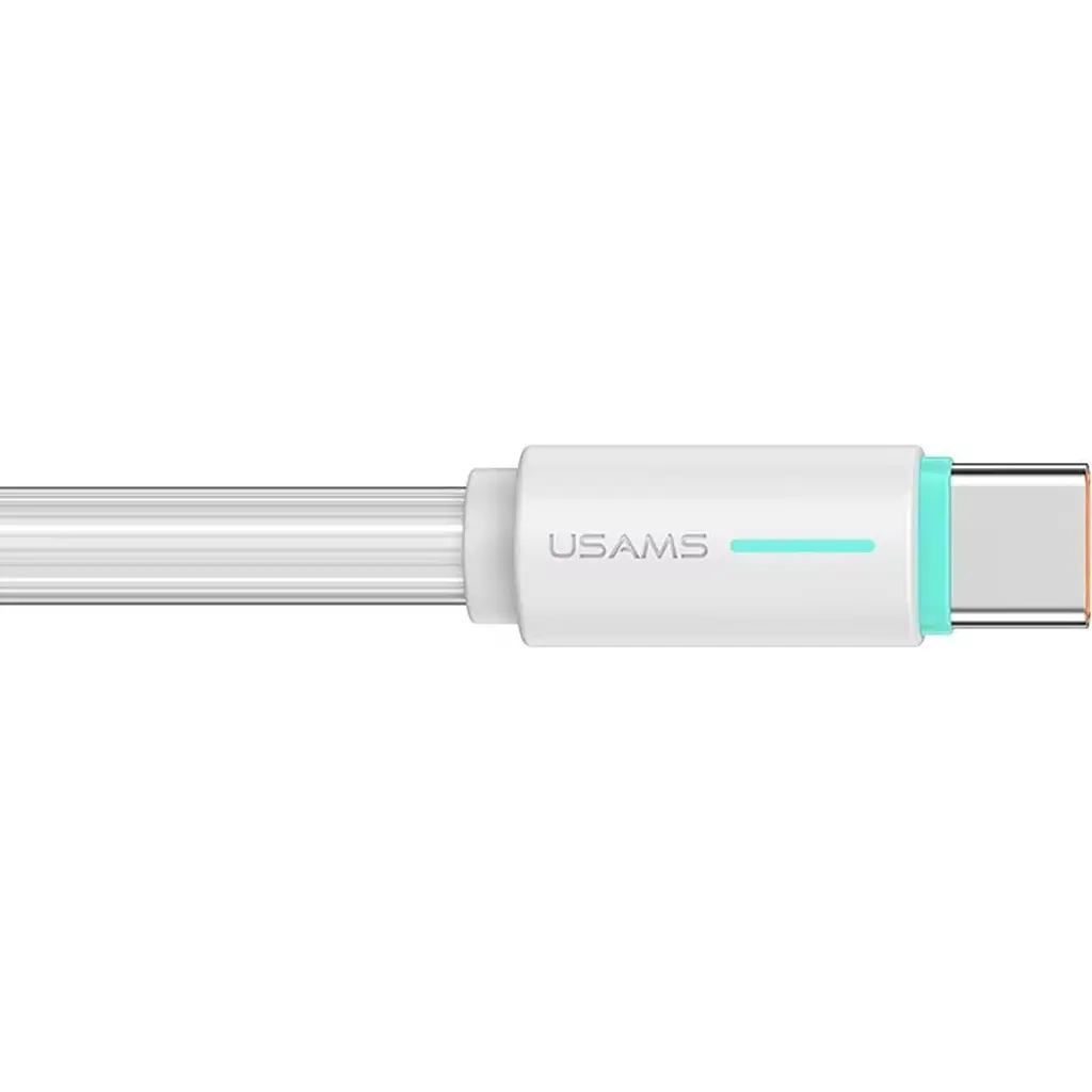 Кабель Usams SJ732 USB-A to USB-C 18W 1m White [SJ732USB02] [138975] - фото 3