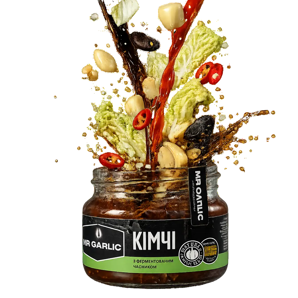 Mr.Garlic Кімчі з чорним часником, 230 гр.