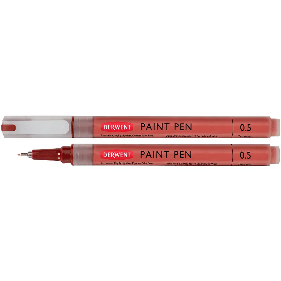 Набір кольорових ручок PAINT PEN PALETTE №1, 5шт Derwent - фото 3