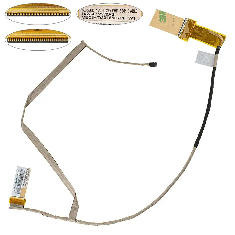 Шлейф для ноутбука Asus (X550JD-1A FX50) 30pin 40pin LED (1422-01VW0AS)