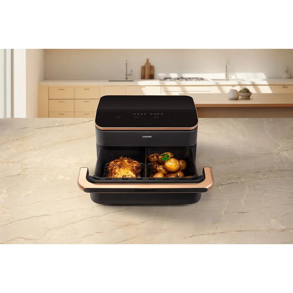 Мультипіч Cosori Dual Blaze Twinfry 10-Litre (CAF-TF101S-AEUR) [138045] - фото 10