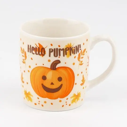 Чашка Elisey Hello Pumpkin! 200 мл з ложечкою помаранчевий (9250-020) - фото 4