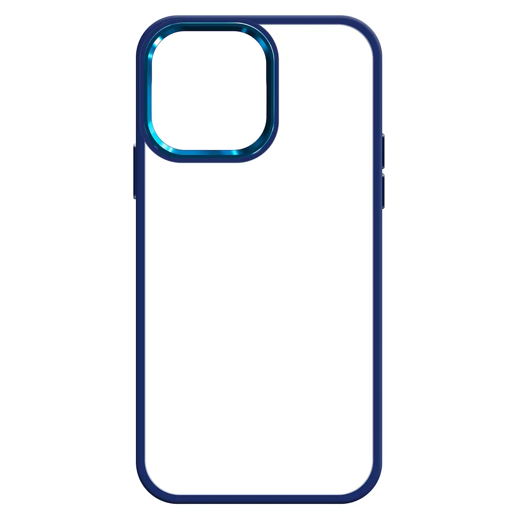 Чехол для Apple iPhone 15 Pro Max, UNIT2, синий, ударопрочный, прозрачный противоударный чехол-накладка из TPU и поликарбоната (PC), с защитными бортиками, защита всего корпуса от ударов и царапин, ArmorStandart (ARM69988) - фото 2