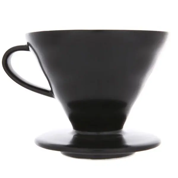 Пуровер керамічний Hario V60 Matte Black чорний (VDC-02-MB-UEX) - фото 2