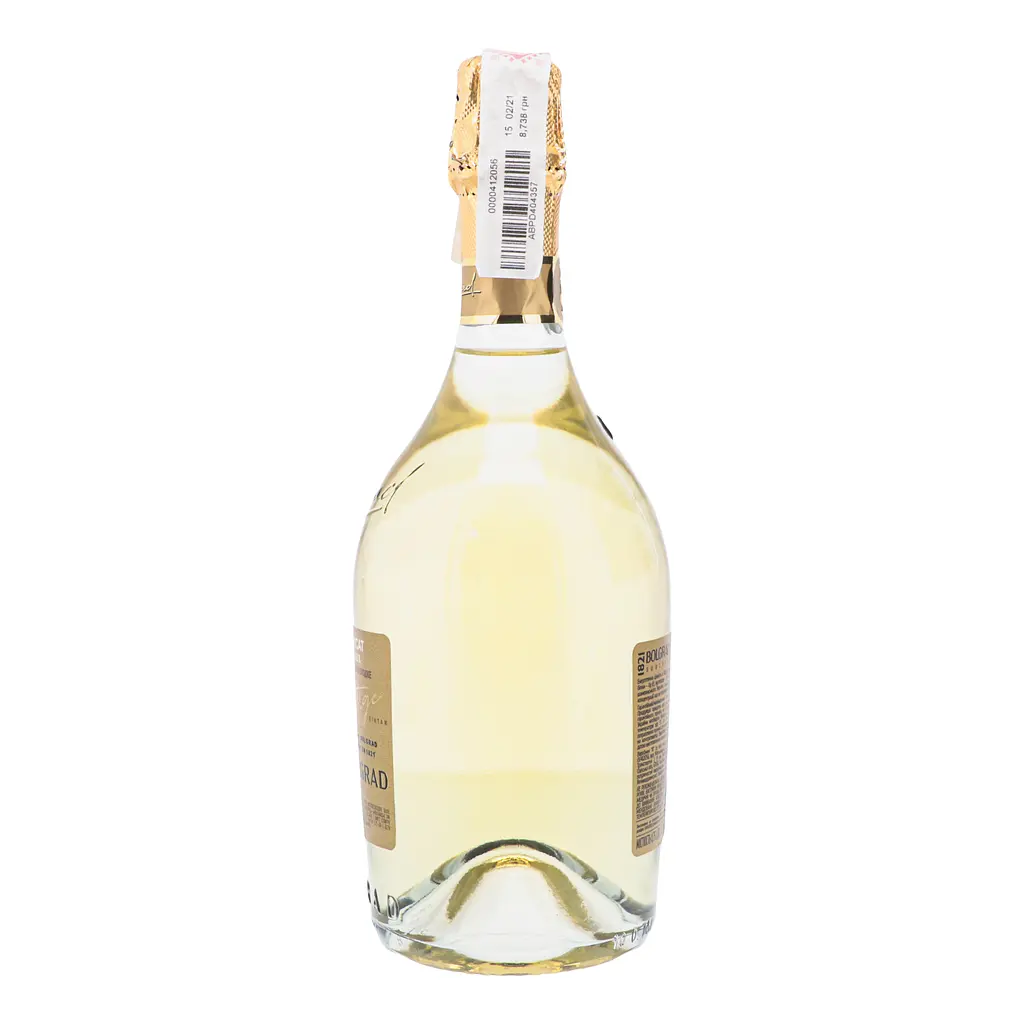 Ігристе вино 1821 Vintage Bolgrad, мускат, біле, напівсолодке, 13,5%, 0,75 л - фото 2