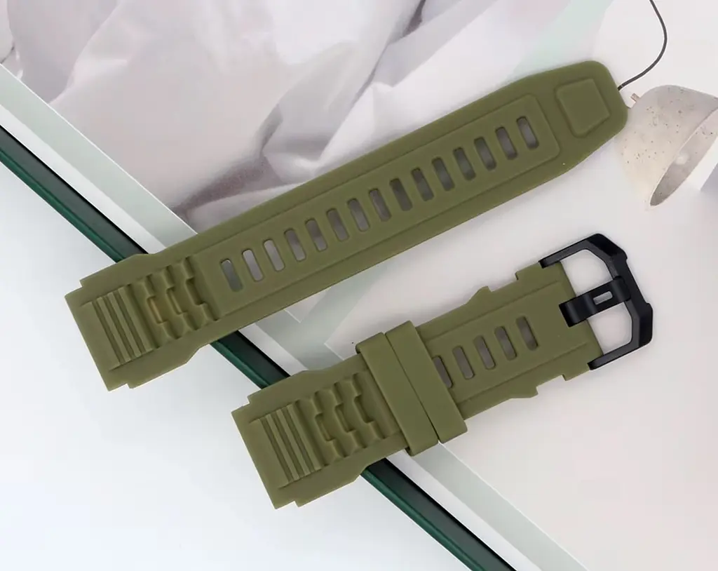 Силіконовий ремінець Primolux для смарт-годинника Amazfit T-Rex Ultra (A2142) Army Green - фото 4