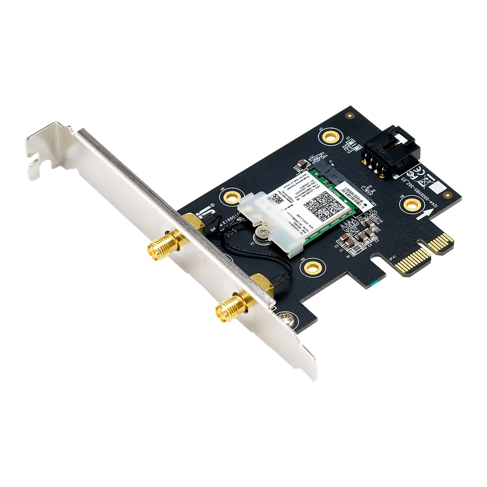 Беспроводной адаптер Asus PCE-AX3000 WiFi6 2 внешние антенны - фото 5