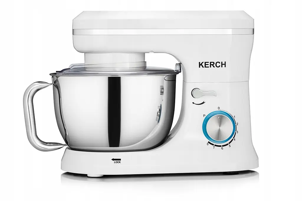 Планетарный миксер тестомес Kerch FERRO 1700 Вт White - фото 3