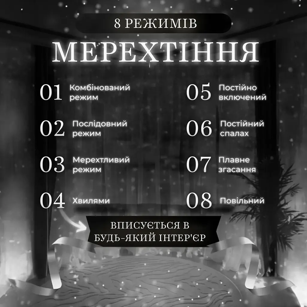 Гірлянда Водоспад 210 LED 3*2 метри, білий GarlandoPro 1733047W - фото 5