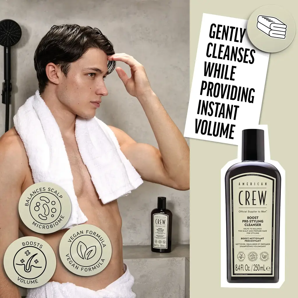 Шампунь для волос American Crew Shampoo Pre-styling Boost 250 мл - фото 5