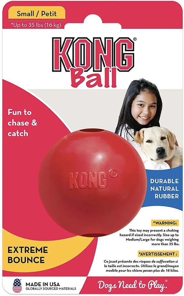 М'яч для собак KONG Ball with Hole - фото 2
