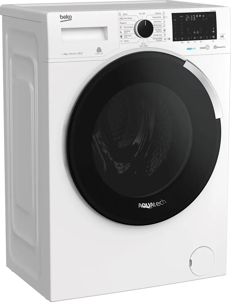 Пральна машина Beko з фронтальним завантаженням WUE8746N, білий (WUE8746N) - фото 2
