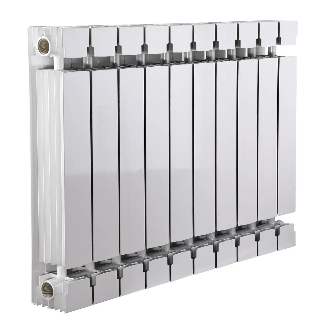 Радиатор биметаллический секционный Queen Therm 500/100 Universal (кратно 10), Белый - фото 9