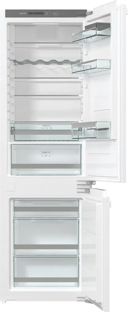 Холодильник встроенный Gorenje 177х55х54см 2 дверь 180(68) л А+ NF Дисплей Белый (NRKI218EA0) - фото 6