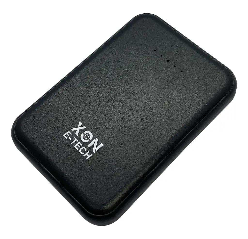 Портативна магнітна бездротова батарея 5000 mAh XON PowerBank Magsafe (YC5S2) 15W Black (5060948063111) - фото 4