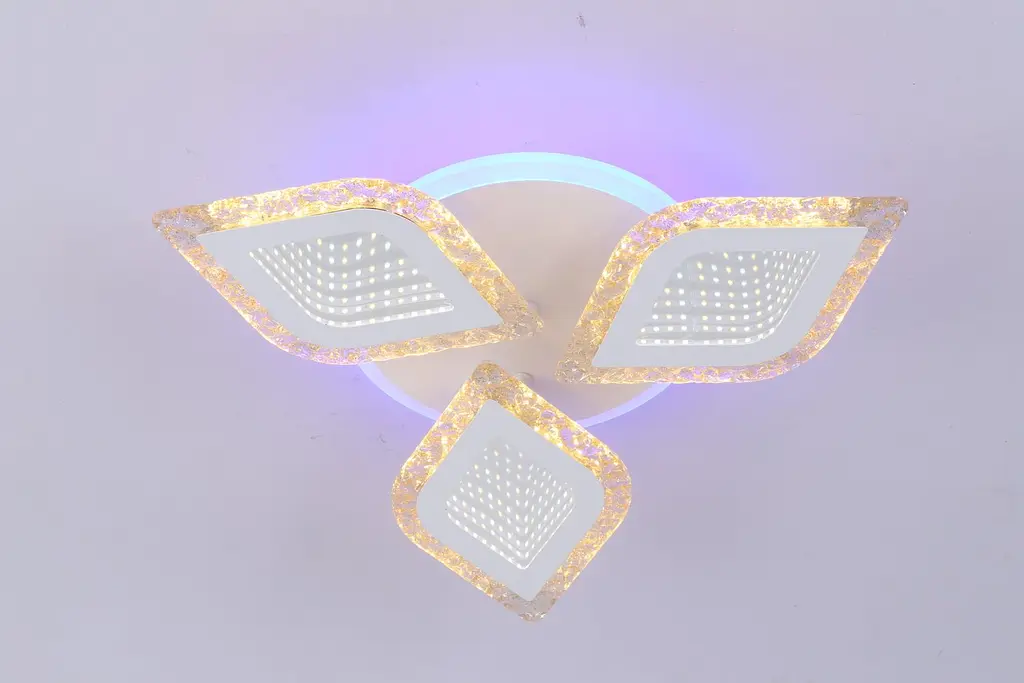 Люстра светодиодная Valeso V K39934-3 1 WT с пультом - фото 4