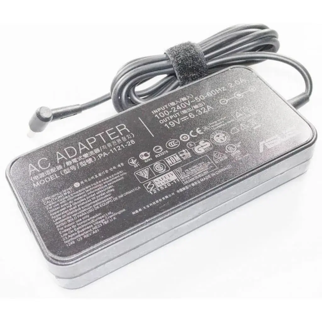 Блок живлення для ноутбука ASUS 120W 19V, 6.32A, роз'єм 4.5/3.0 (PA-1121-28 A15-120P1A / A40161) - фото 2