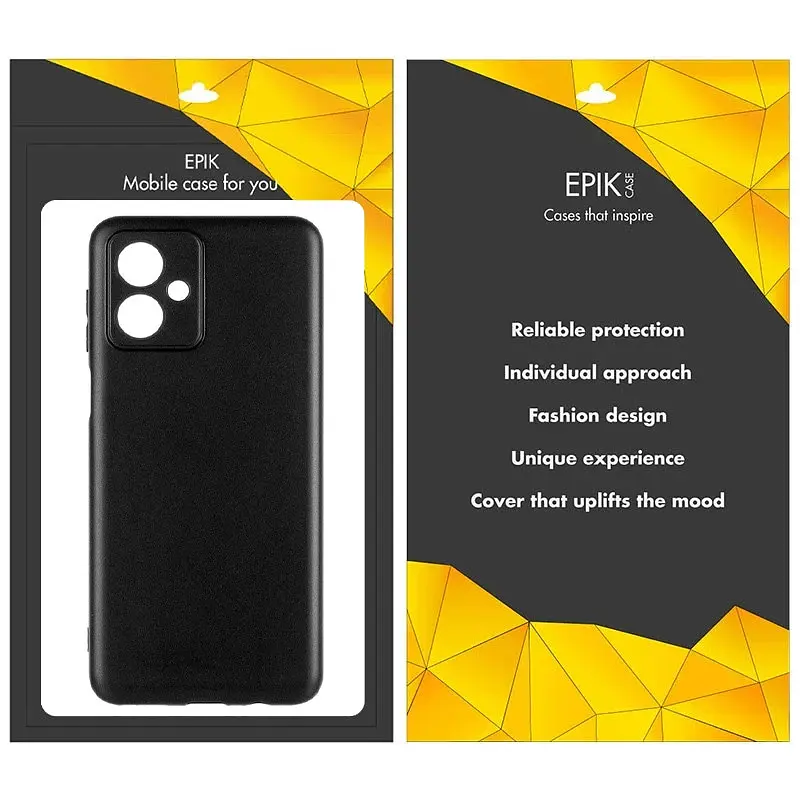 Чохол TPU Epik Black Full Camera для Motorola Moto G54 Power Чорний - фото 3