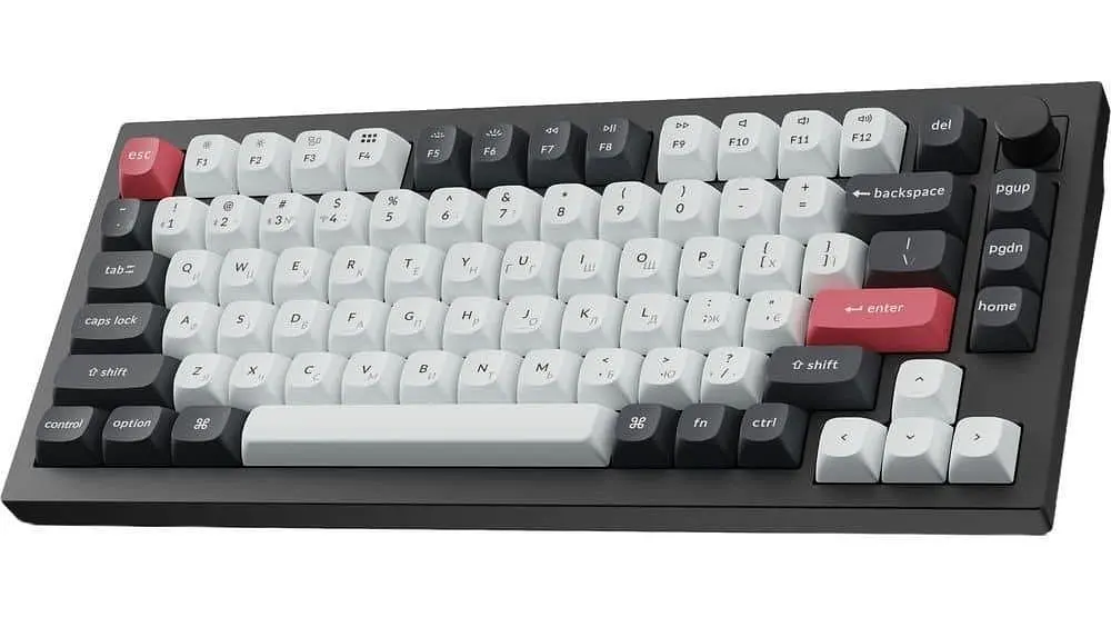 Клавіатура Keychron Q1 HE Magnetic Switch Black RGB (Q1H-M1-UA) - фото 4
