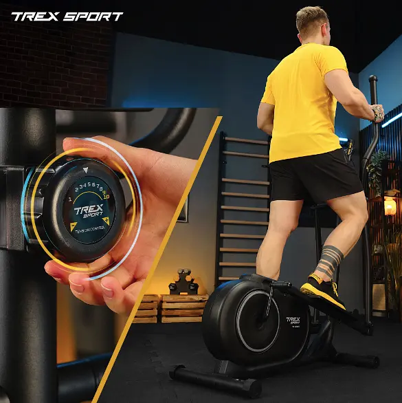 Орбітрек Trex Sport TX-400CT Dash магнітний чорний - фото 5
