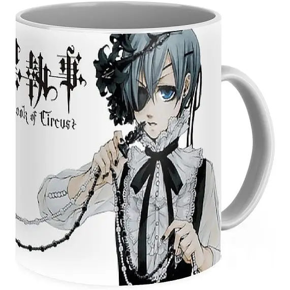 Кухоль GeekLand Темний дворецький Black Butler Себастьян та Сіель 02.05.439 330 мл чорний - фото 2