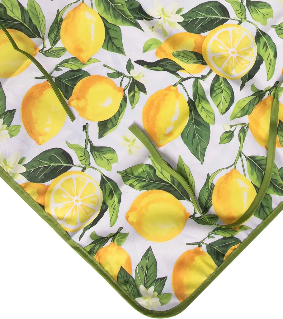 Фартух Ardesto Sicilian lemons 60х80см, 100% поліестер, зелений (ART12LM) - фото 3