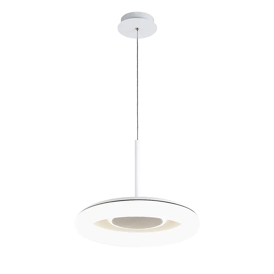 Люстра LED Levistella 797MD6006 (400) WH, 60W, 400 мм, регулируемая высота 360-1200 мм, три режима света, современный стиль для дома - фото 2