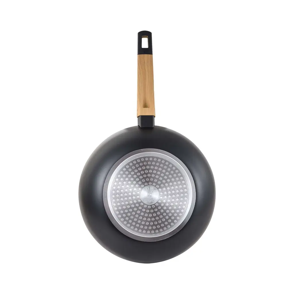 Пательня Вок Bergner Earth black 28 см (BG-34627-BK) - фото 3