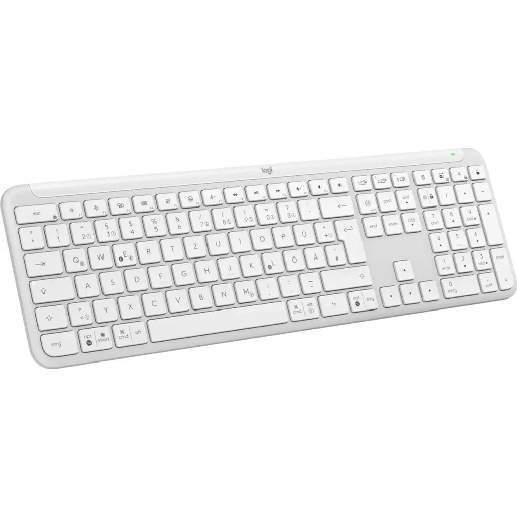 Клавіатура Logitech Signature Slim Wireless K950 Off White (920-012466) [107326] - фото 2